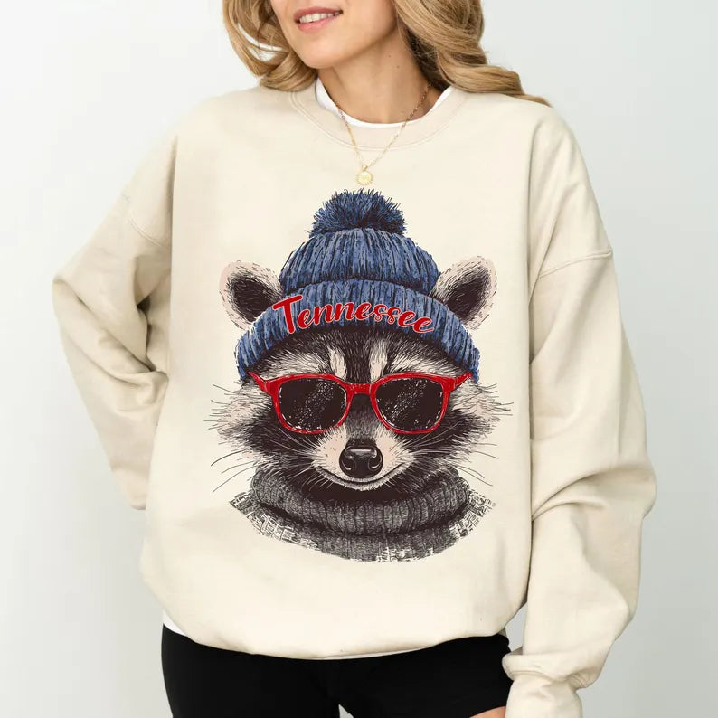 Tennessee Football Sweatshirt, Retro Sports Fan Shirt, Trendy Game Day Gift Tee, Tennessee Mascot Sweatshirt, Tennessee Football Fan Shirt