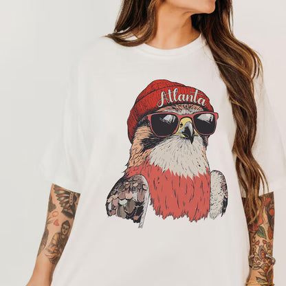 Atlanta Football Sweatshirt, Retro Sports Fan Shirt, Trendy Game Day Gift Tee, Atlanta Mascot Sweatshirt, Atlanta Football Fan Shirt