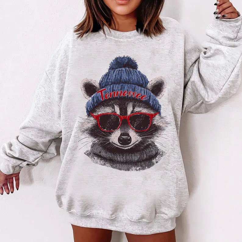 Tennessee Football Sweatshirt, Retro Sports Fan Shirt, Trendy Game Day Gift Tee, Tennessee Mascot Sweatshirt, Tennessee Football Fan Shirt