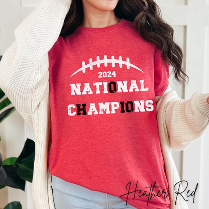 Ohio National Champions Shirt 2024 Football Game Day Tee Shirt, Ohio State University Football Fan Gift, Buckeyes College Football Champs