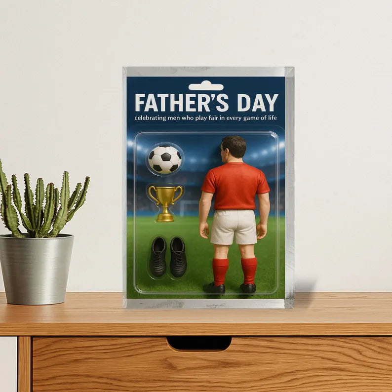 Personalized Father's Day Gift – Honoring Soccer Dads Who Inspire with Every Pass, Lead with Heart, and Play Fair in Life's Greatest Game