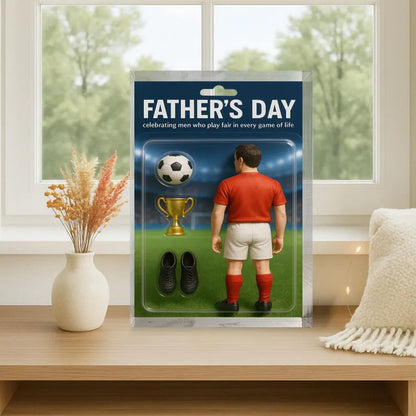 Personalized Father's Day Gift – Honoring Soccer Dads Who Inspire with Every Pass, Lead with Heart, and Play Fair in Life's Greatest Game