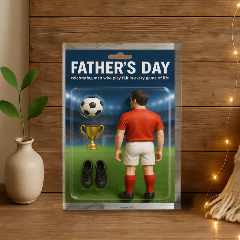 Personalized Father's Day Gift – Honoring Soccer Dads Who Inspire with Every Pass, Lead with Heart, and Play Fair in Life's Greatest Game