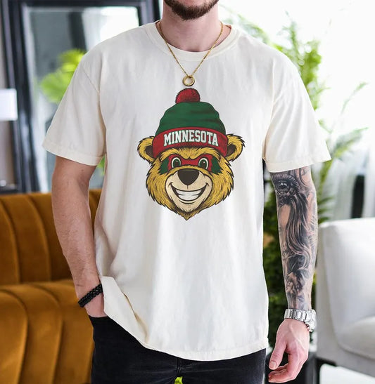 Minnesota Football Sweatshirt, Retro Sports Fan Shirt, Trendy Game Day Gift Tee, Minnesota Mascot Sweatshirt, Minnesota Hockey Fan Shirt