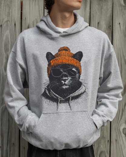 Pembroke Panther Football Sweatshirt, Retro Sports Fan Shirt, Pembroke Mascot Sweatshirt, Trendy Game Day Gift Tee, Pembroke School Fan Shirt