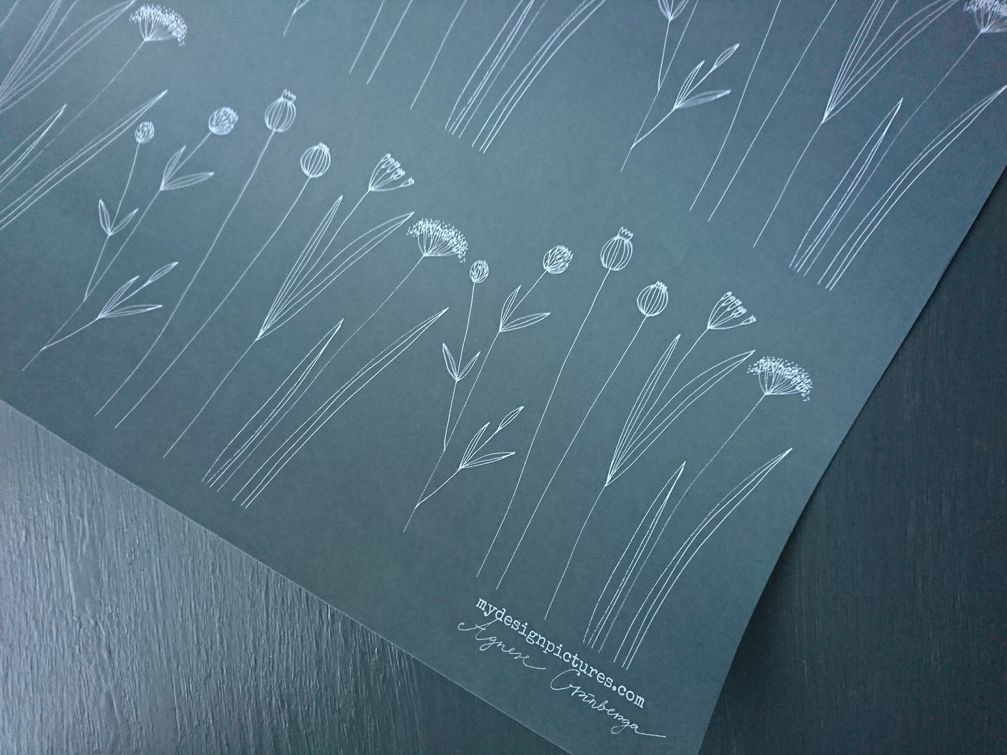 Graphical Wrapping paper,Gift Wrap, Rustic Wrapping, Floral Gift Warp, Wrapping paper, gift paper, floral wrapping paper, natural paper