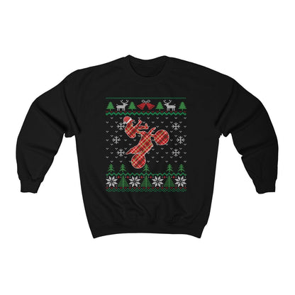 Motocross Rider Santa Claus Ugly Christmas Sweatshirt, Dirtbike Riding Shirt, Dirt Bike Lover Gift, Motocross Unisex Sweatshirt
