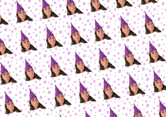 Personalised Your Photo Wrapping Paper, Custom Gift Wrap, Customised, Birthday Wrapping Paper, Funny, Christmas Gift Wrap, Secret Santa