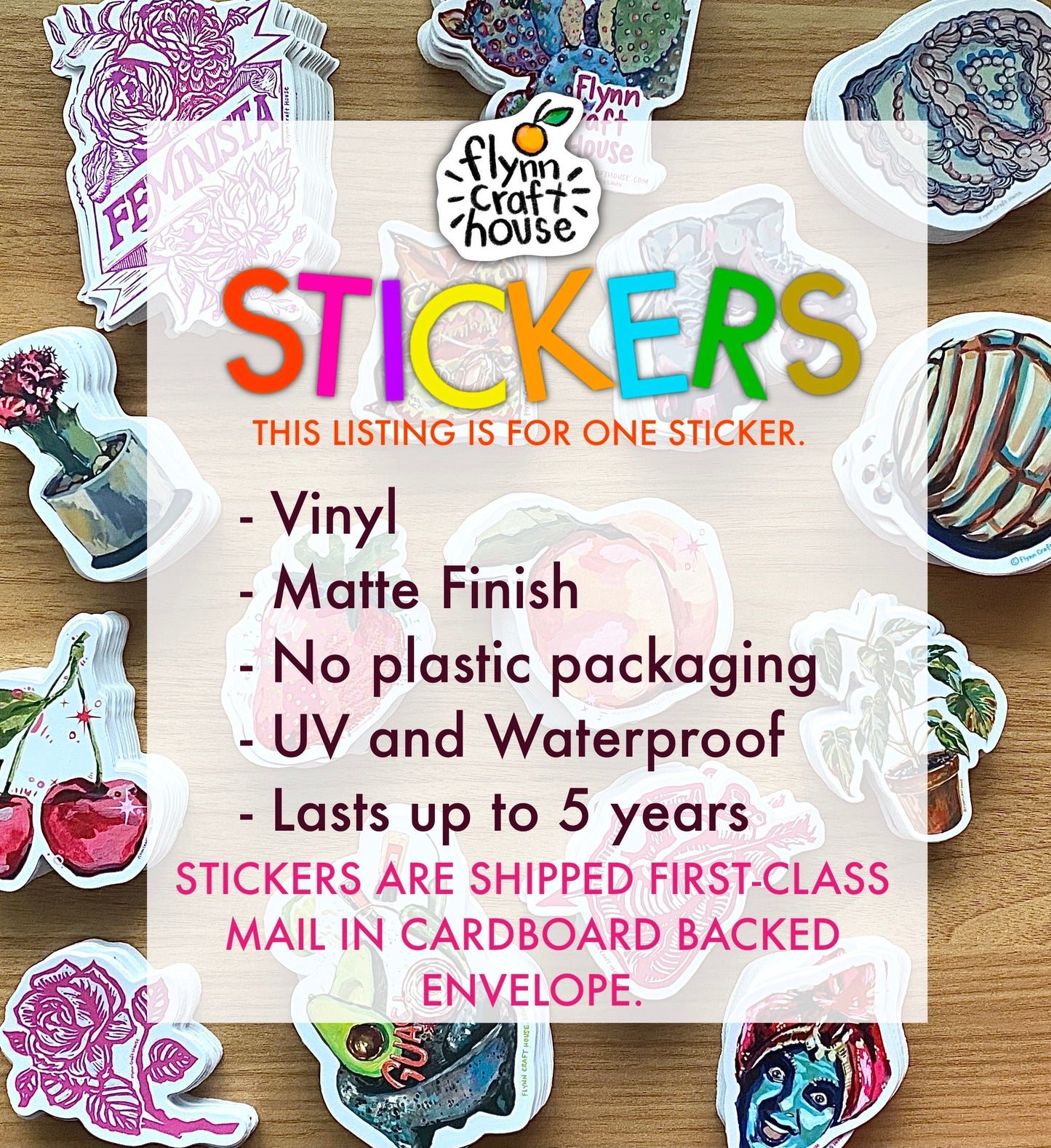 Cherry | 3" Vinyl Sticker Decal | Waterproof  Weatherproof | Cherries Cherry Fruit Summer