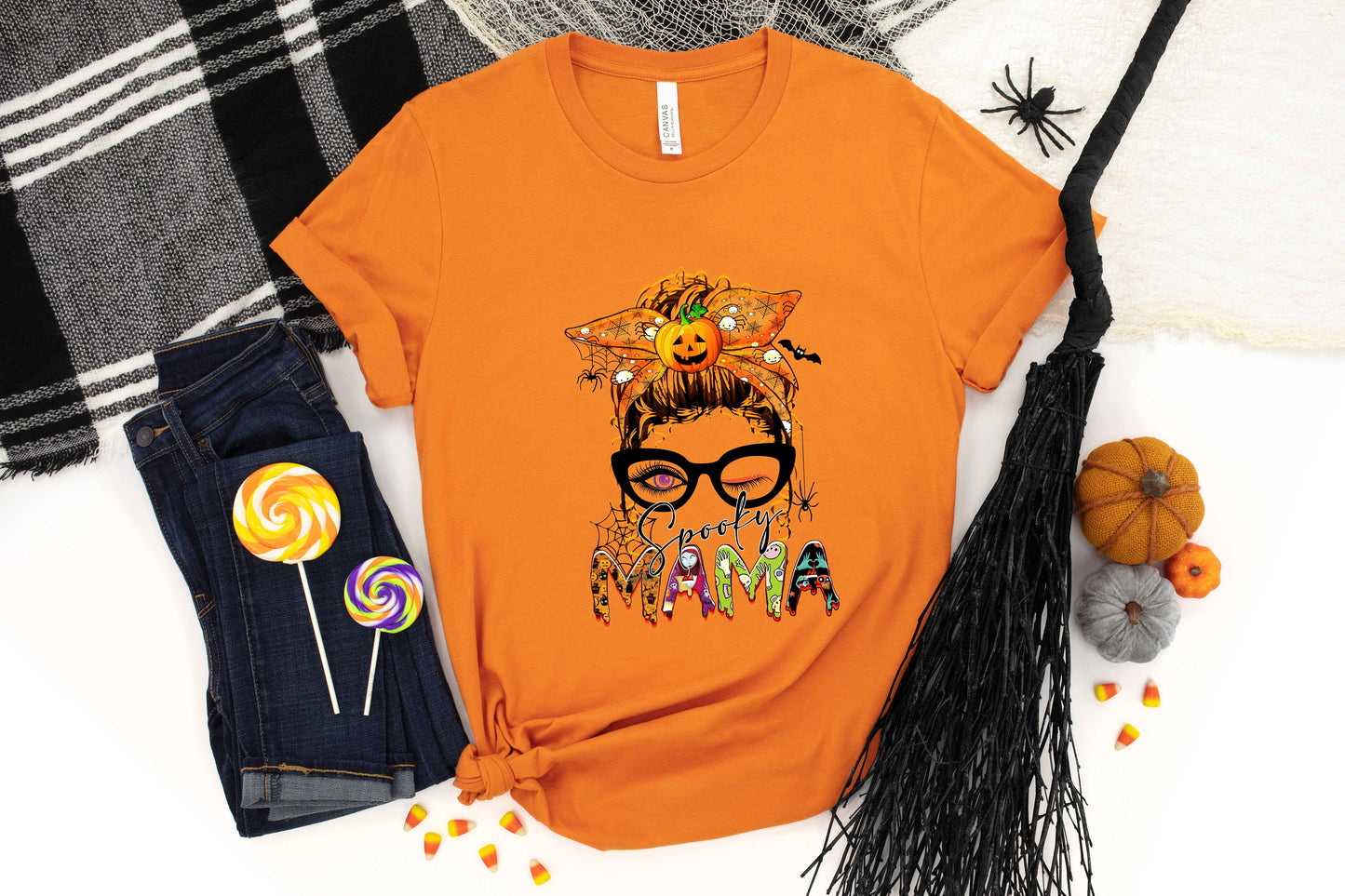 Spooky Mama Shirt, Halloween Shirt, Halloween Funny Shirt, Spooky Shirt, Halloween Party, Scary Halloween Shirts, Halloween Tshirt