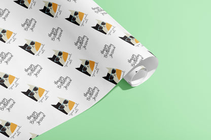 Personalised Gift Wrap, Wrapping Paper, Cats, Kittens, You Name, Customised, Birthday, Congratulations, Wedding, Party, Paper, Your Age