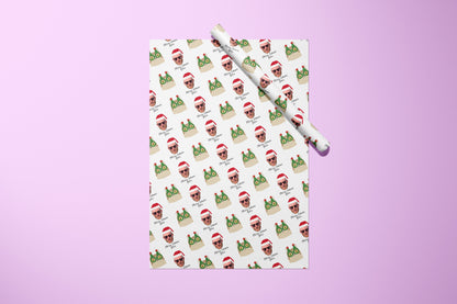 Personalised Christmas Gift Wrap, Wrapping Paper, Cats, Kittens, You Name, Customised, Your Picture, Wedding, Party, Paper, Birthday