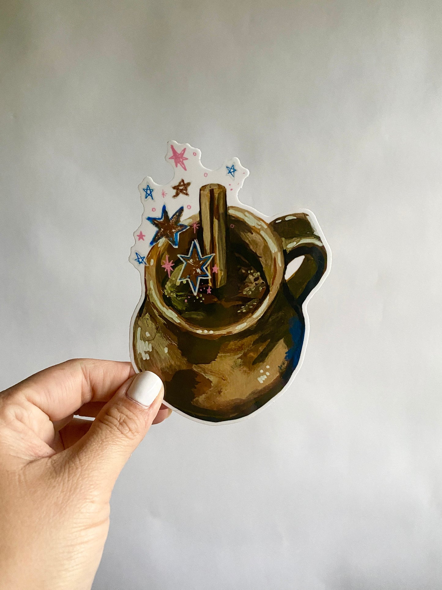 Cafe de Olla  | 5" Huge Vinyl Sticker Decal | Waterproof  Weatherproof | Mexican Coffee Chocolate