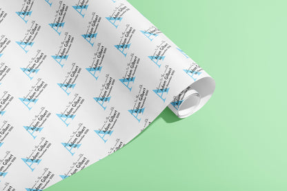 Personalised Newborn Wrapping Paper, Gift Wrap, Customised, New Born, New Baby, Baby Shower, Celebration, Boy, Blue, New Parents, Paper