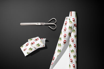 Personalised Christmas Gift Wrap, Wrapping Paper, Cats, Kittens, You Name, Customised, Your Picture, Wedding, Party, Paper, Birthday