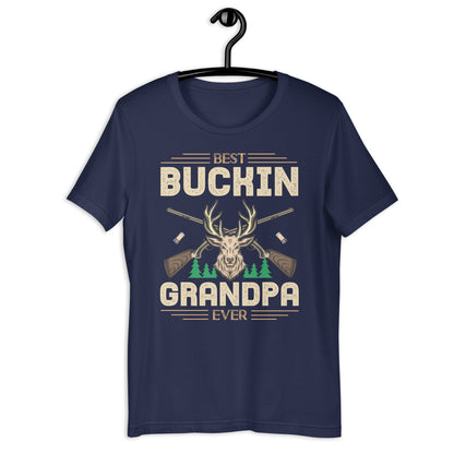 Best Buckin Granpda Ever Shirt, grandpa hunting shirt, grandpa hunter, gift for grandpa hunting, hunting lover gift