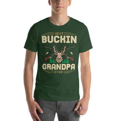 Best Buckin Granpda Ever Shirt, grandpa hunting shirt, grandpa hunter, gift for grandpa hunting, hunting lover gift