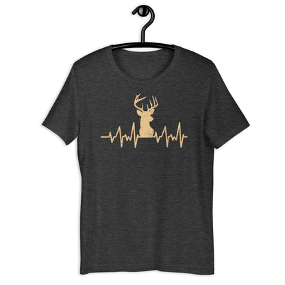 Buck pulse shirt, deer hunting shirt, hunting gifts for men, deer heartbeat, hunter gifts, gift for husband
