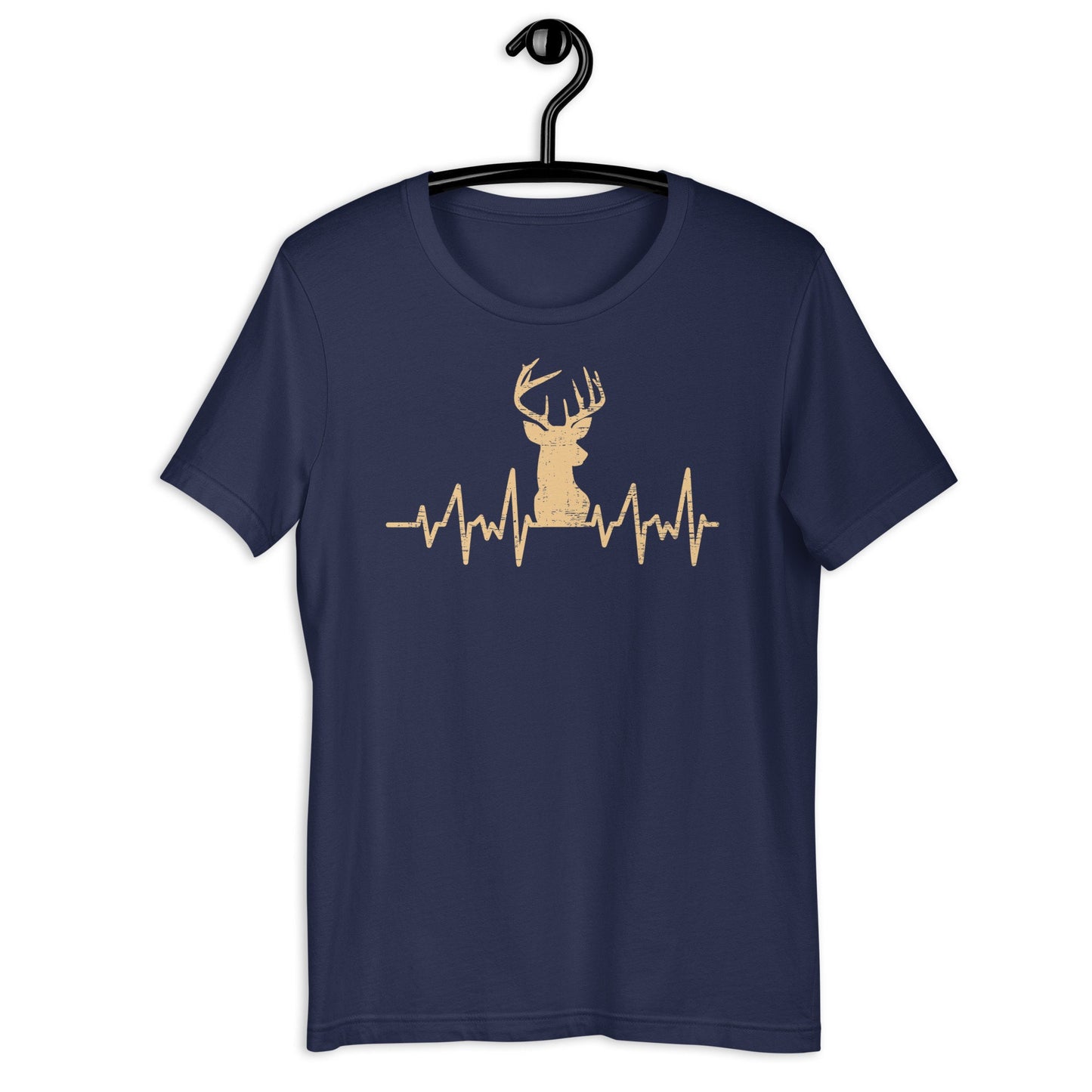 Buck pulse shirt, deer hunting shirt, hunting gifts for men, deer heartbeat, hunter gifts, gift for husband