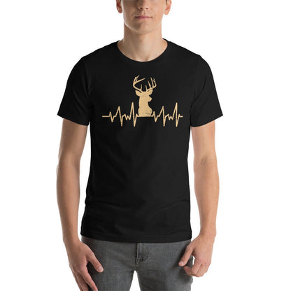 Buck pulse shirt, deer hunting shirt, hunting gifts for men, deer heartbeat, hunter gifts, gift for husband