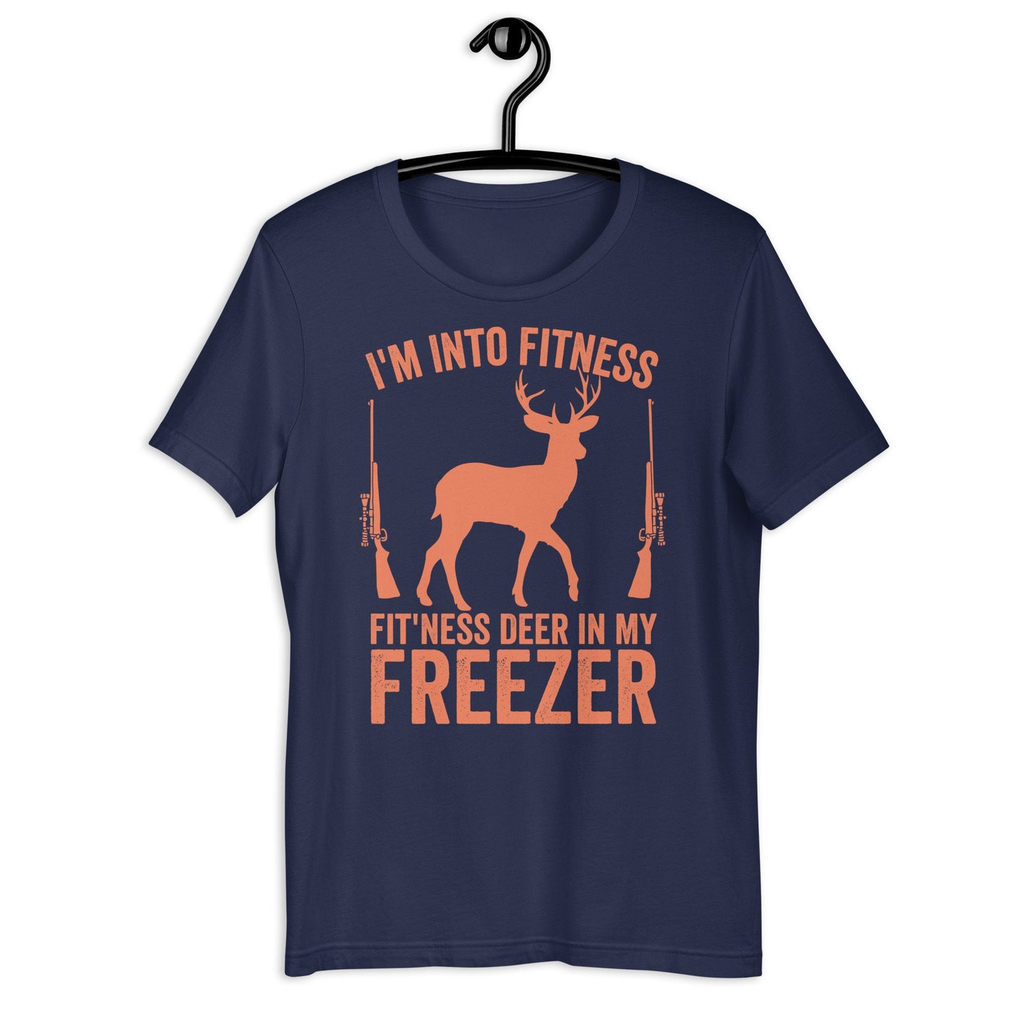 hunting shirt for men, Im into fitness fitness deer in my freezer Shirt, deer hunting gifts, buck hunter shirt, funny hunter shirt