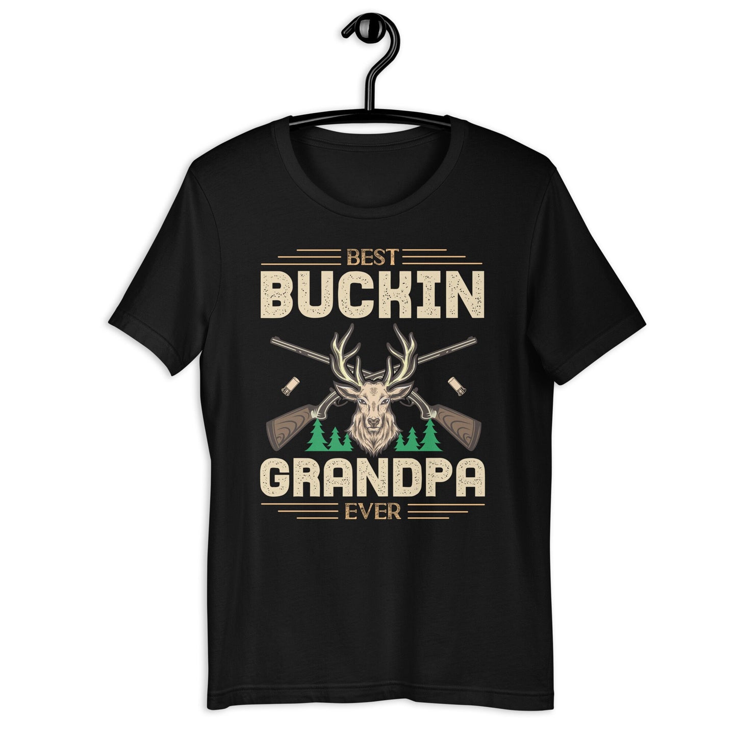 Best Buckin Granpda Ever Shirt, grandpa hunting shirt, grandpa hunter, gift for grandpa hunting, hunting lover gift