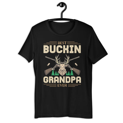 Best Buckin Granpda Ever Shirt, grandpa hunting shirt, grandpa hunter, gift for grandpa hunting, hunting lover gift