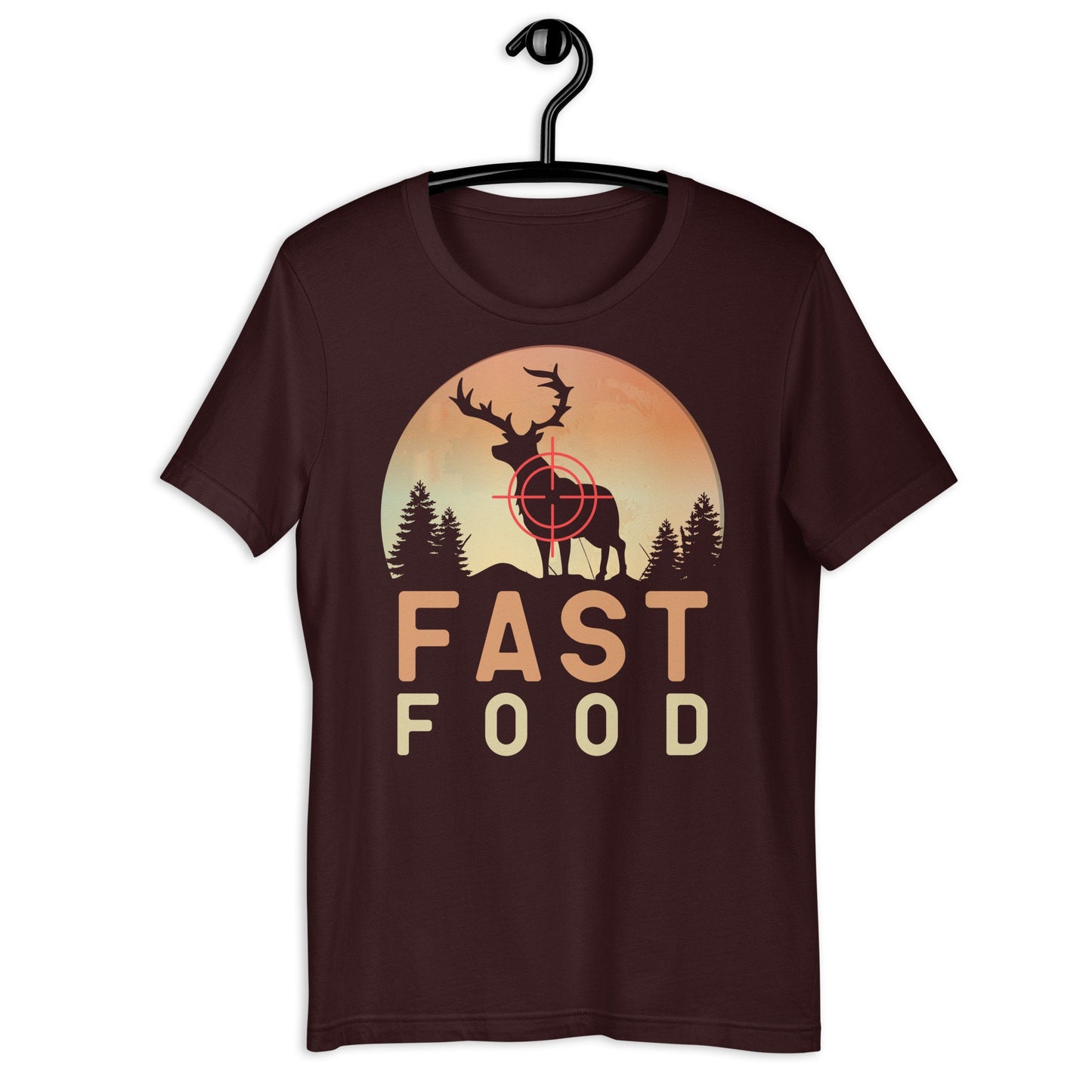 Hunting shirt, fast food deer shirt, deer hunting shirt, hunting gifts for men, gift for hunter, buck hunter shirt