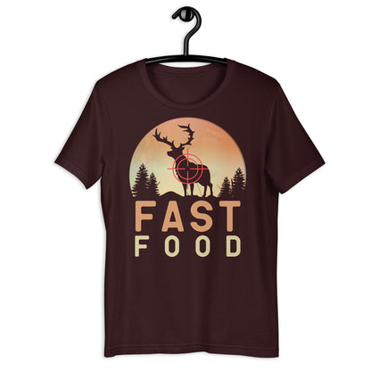 Hunting shirt, fast food deer shirt, deer hunting shirt, hunting gifts for men, gift for hunter, buck hunter shirt
