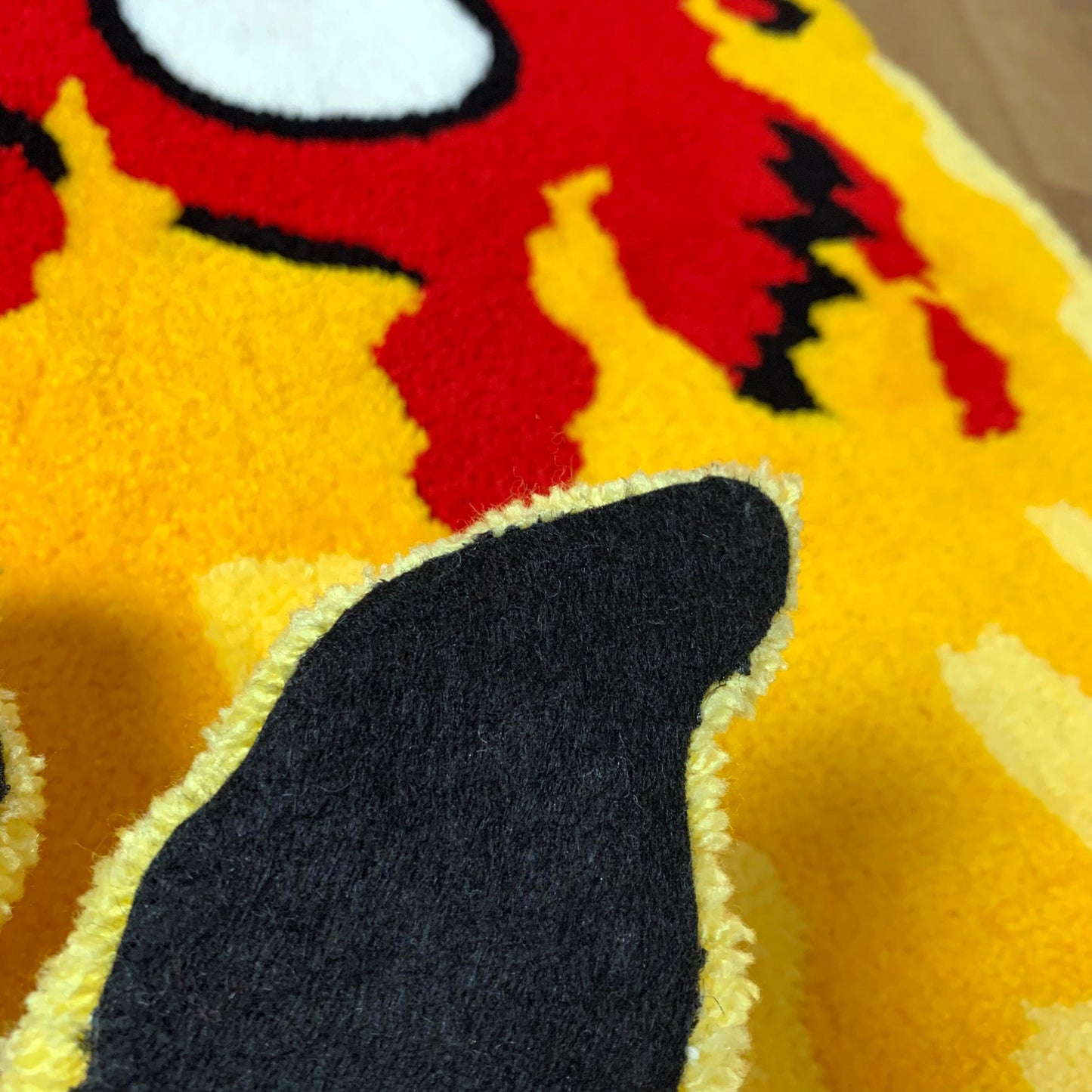 handmade Bart simpson tufted Rug