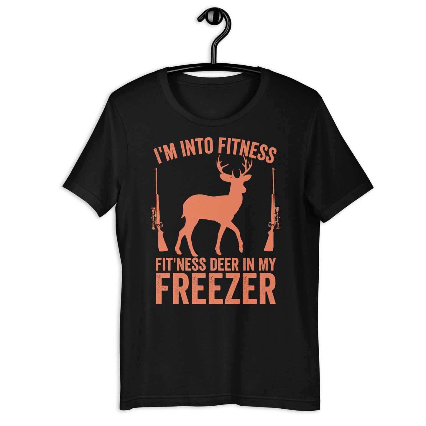 hunting shirt for men, Im into fitness fitness deer in my freezer Shirt, deer hunting gifts, buck hunter shirt, funny hunter shirt