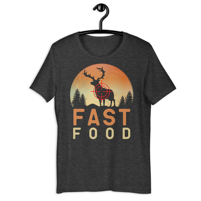 Hunting shirt, fast food deer shirt, deer hunting shirt, hunting gifts for men, gift for hunter, buck hunter shirt