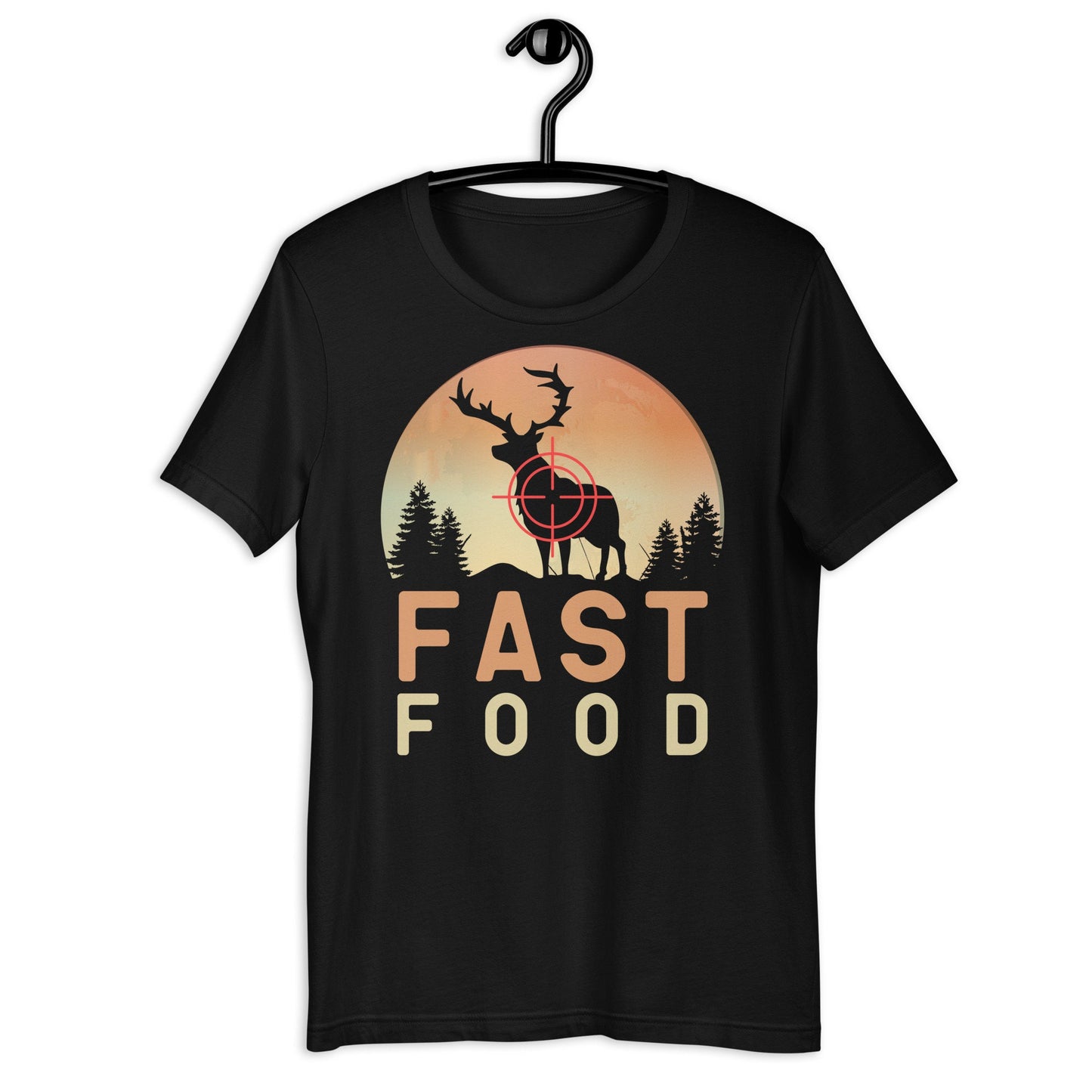 Hunting shirt, fast food deer shirt, deer hunting shirt, hunting gifts for men, gift for hunter, buck hunter shirt