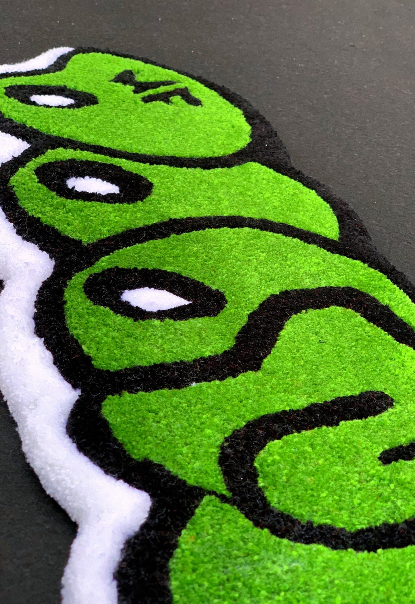 Custom rug MF Doom tufted quasimoto cd