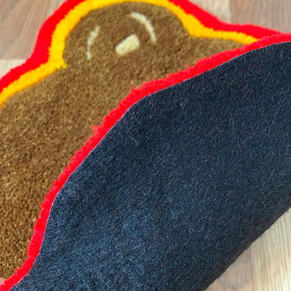 Сustom rug Kanye West 'The College Dropout' Bear tufted