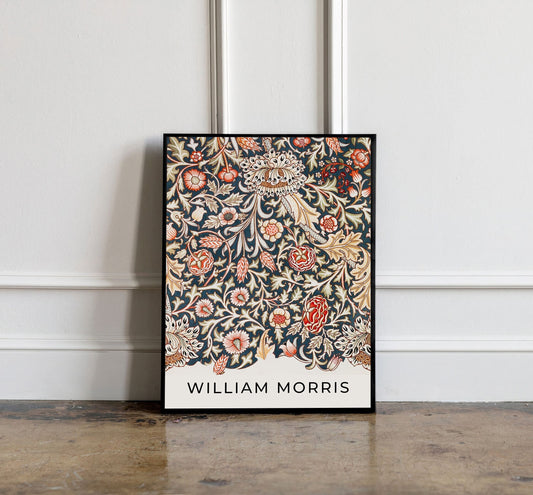 William Morris Poster, William Morris Print, William Morris Art, Vintage Poster, Floral Print, Floral Vintage Print