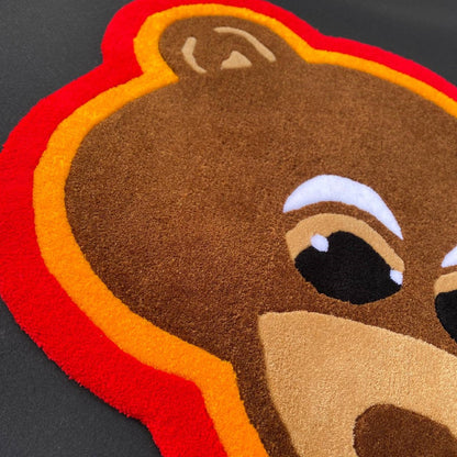 Сustom rug Kanye West 'The College Dropout' Bear tufted