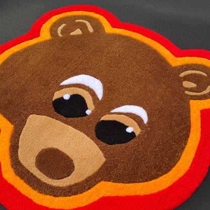 Сustom rug Kanye West 'The College Dropout' Bear tufted