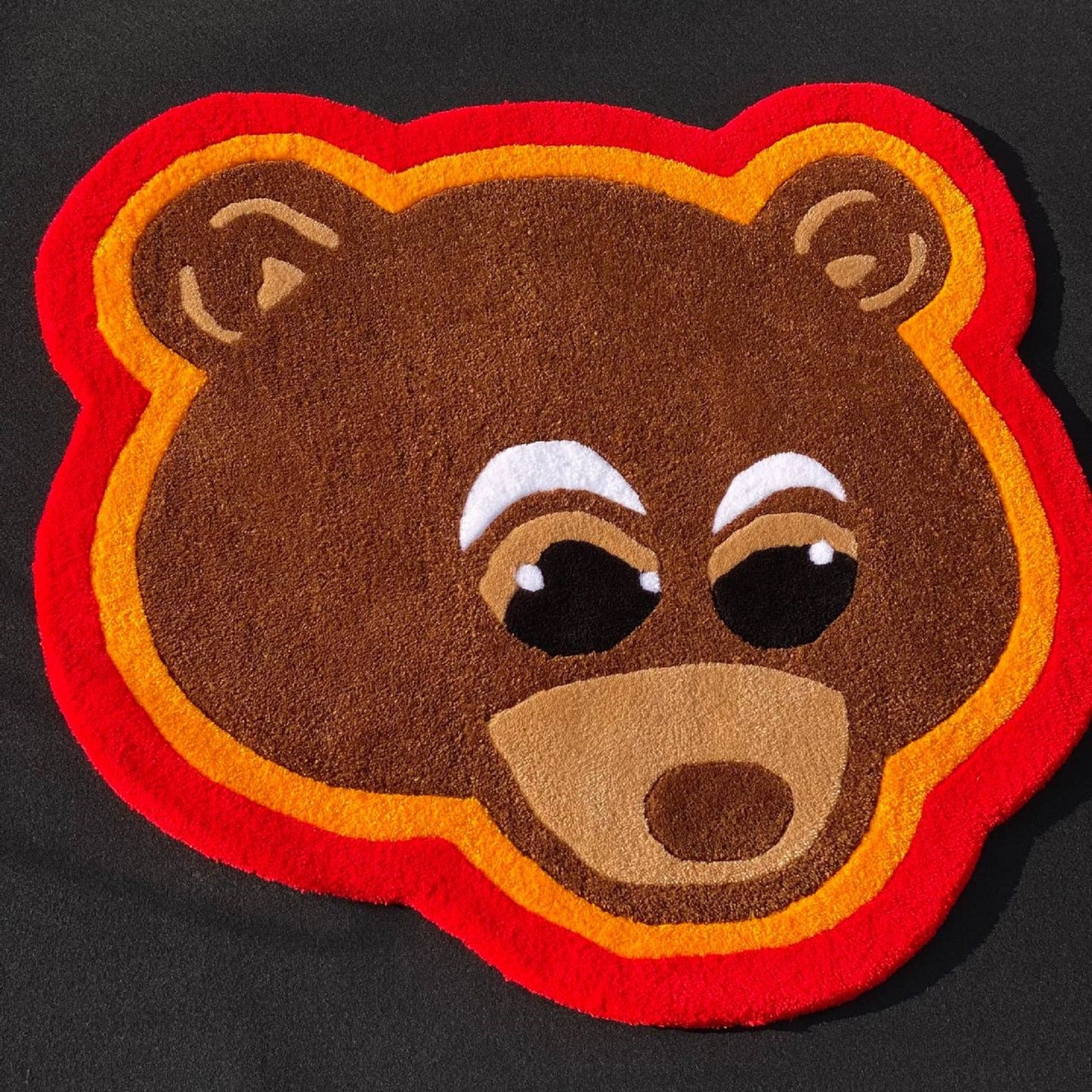 Сustom rug Kanye West 'The College Dropout' Bear tufted