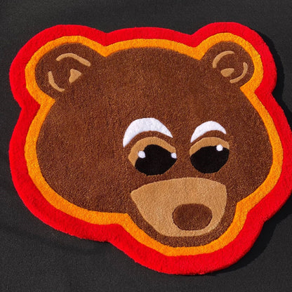 Сustom rug Kanye West 'The College Dropout' Bear tufted