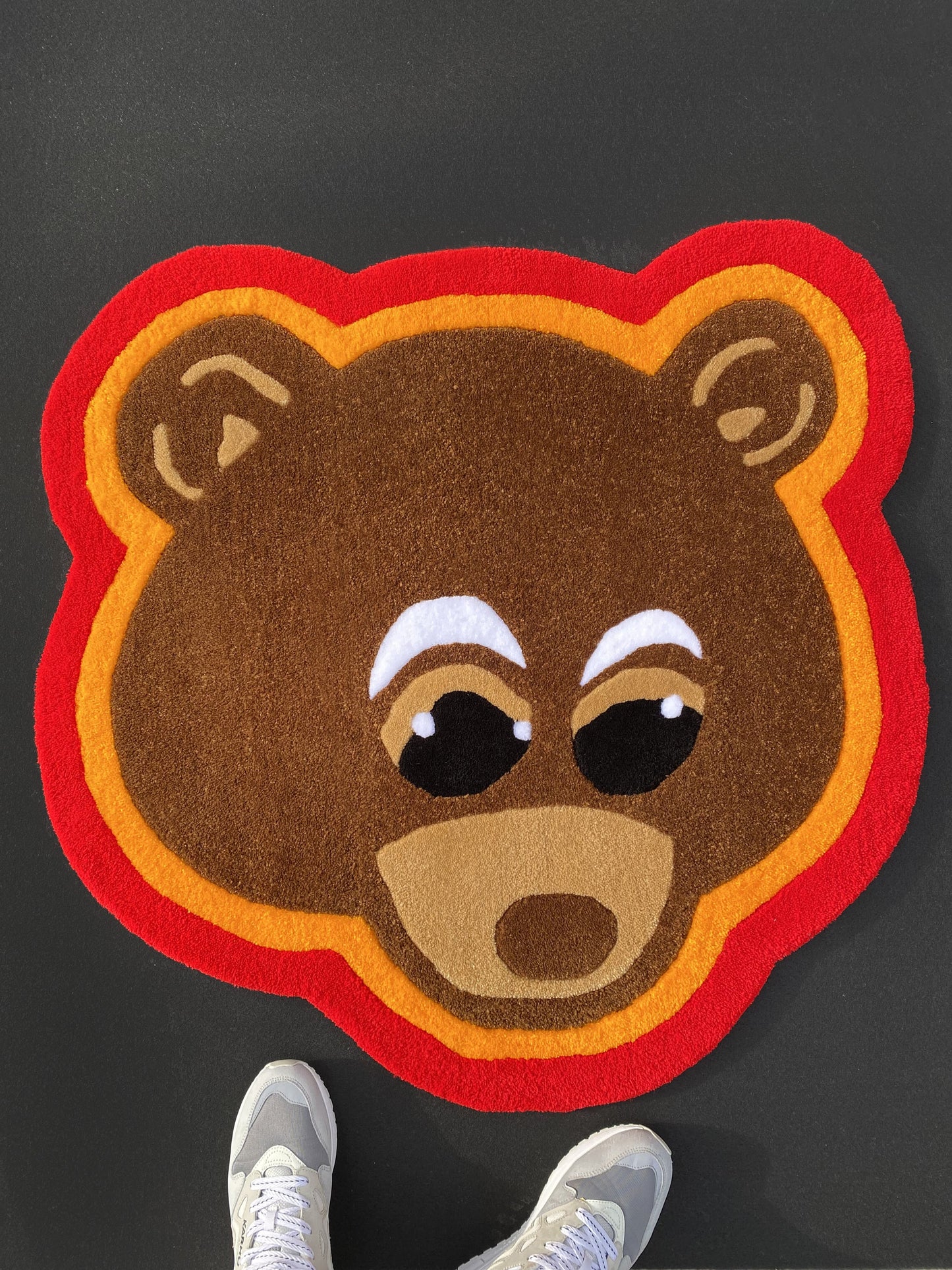Сustom rug Kanye West 'The College Dropout' Bear tufted
