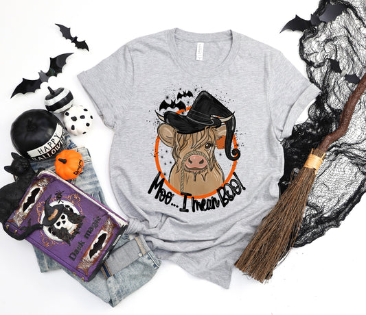Moo I Mean Boo Shirt, Funny Cow Shirt, Funny Halloween Gifts, Halloween Shirt, Boo Shirt, Funny Ghost Halloween Shirt, Cow Halloween Shirt