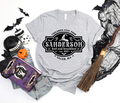 Sanderson Bed & Breakfast Tee Shirt - Halloween Movie Shirt - It's All Just A Bunch Of Hocus Pocus Shirt - Sanderson Sisters Shirt