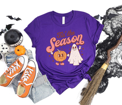 Tis The Season To Be Spooky Shirt T-shirt, Spooky Shirt, Halloween Shirt, Halloween Party Shirt, Funny Halloween Tee, Gift For Halloween