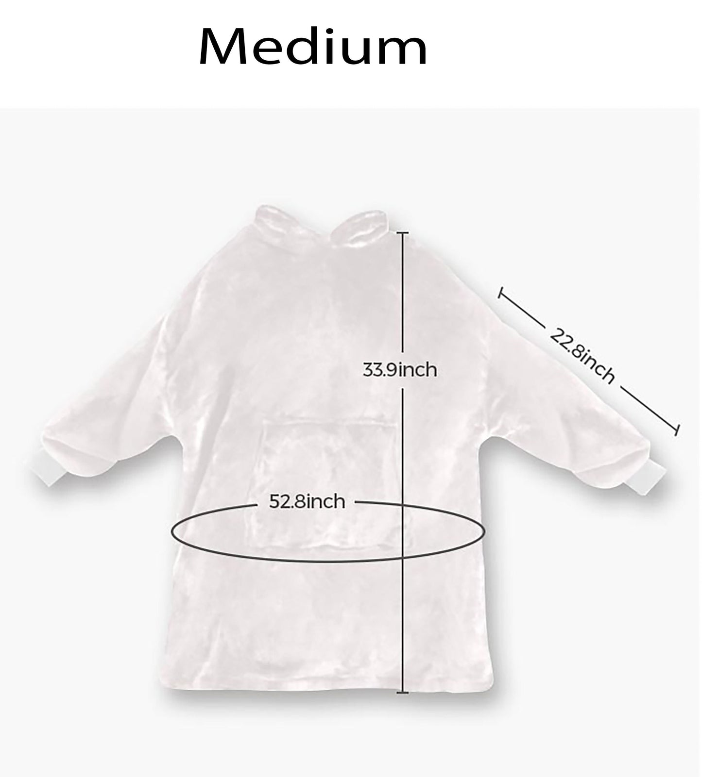 Sally Stitches Patchwork Theme Blanket Hooded Unisex Jumper Hoodie Winter Oversized Kids Adults Gift