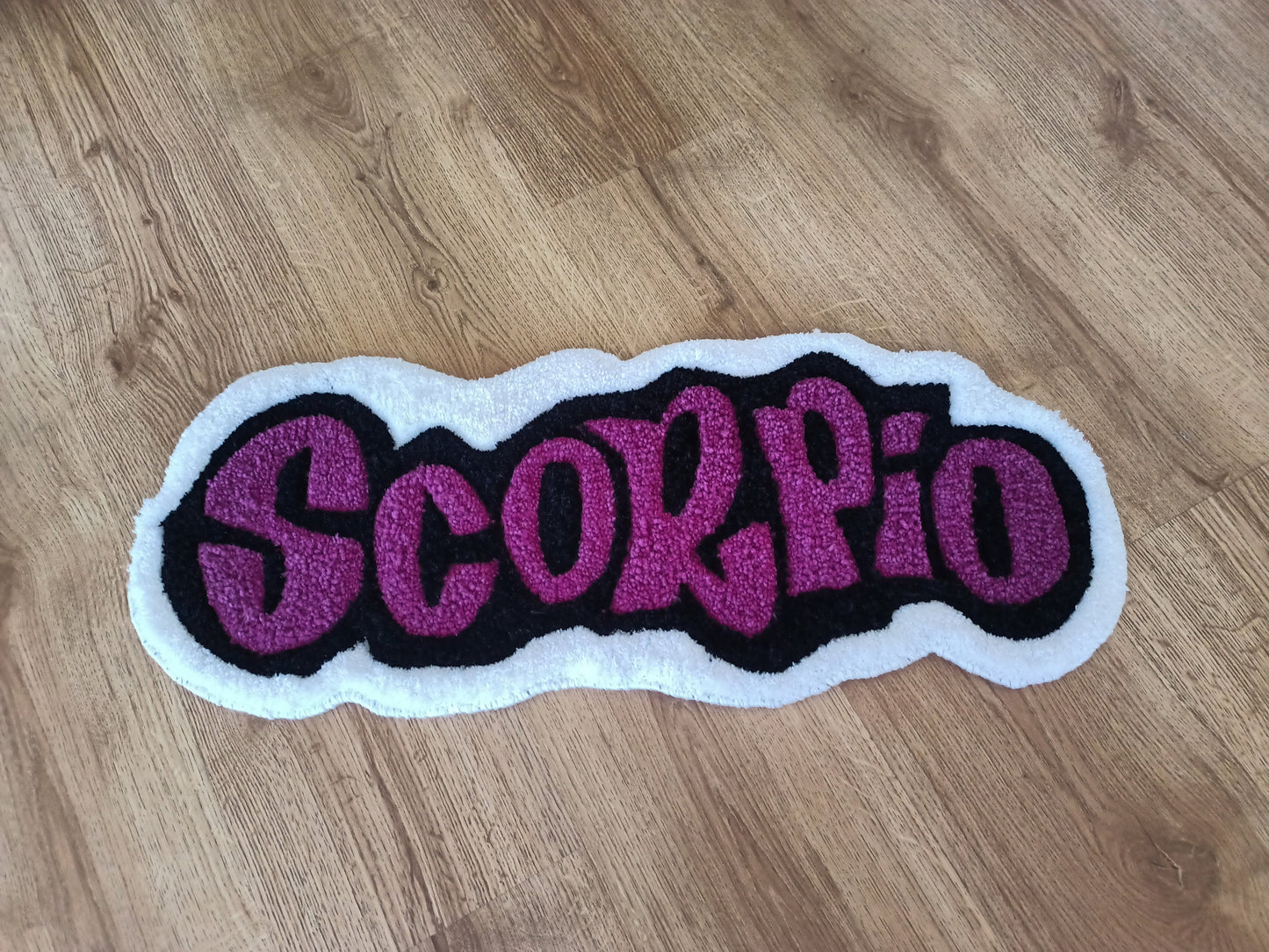 Zodiac Custom Scorpio Handmade Tufted Rug