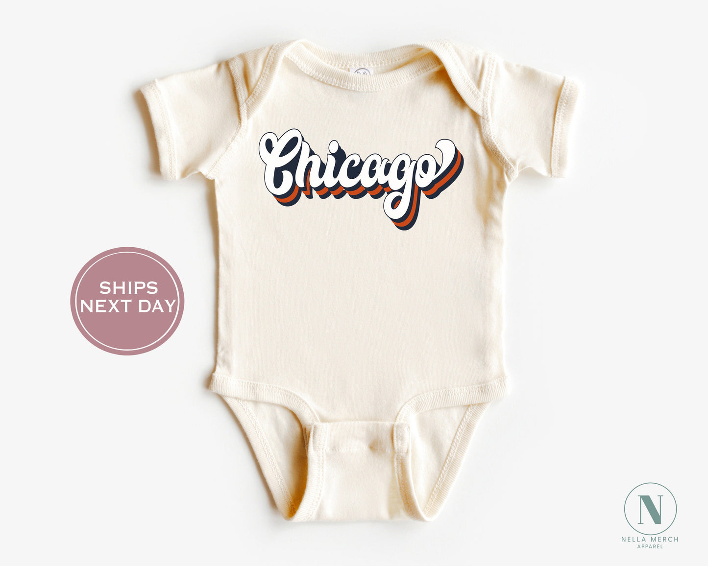 Retro Chicago Football Shirt, Vintage Chicago Football Shirt, Chicago Football Women Shirt, Chicago Football Toddler Shirt