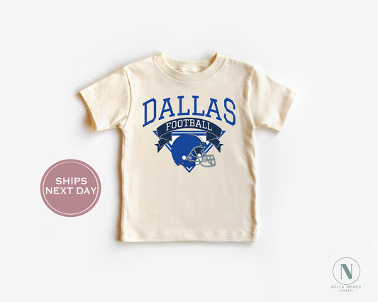 Dallas Football Shirt, Retro Dallas Football Shirt, Vintage Dallas Women Shirt, Dallas Toddler Shirt