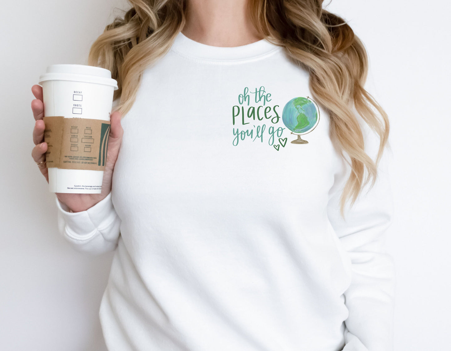 Oh The Places You Will Go Dr. Seuss Sweatshirt, Read Across America Day Shirt For Kids, School Shirt, Teacher Life Shirt,Reading Lover Shirt