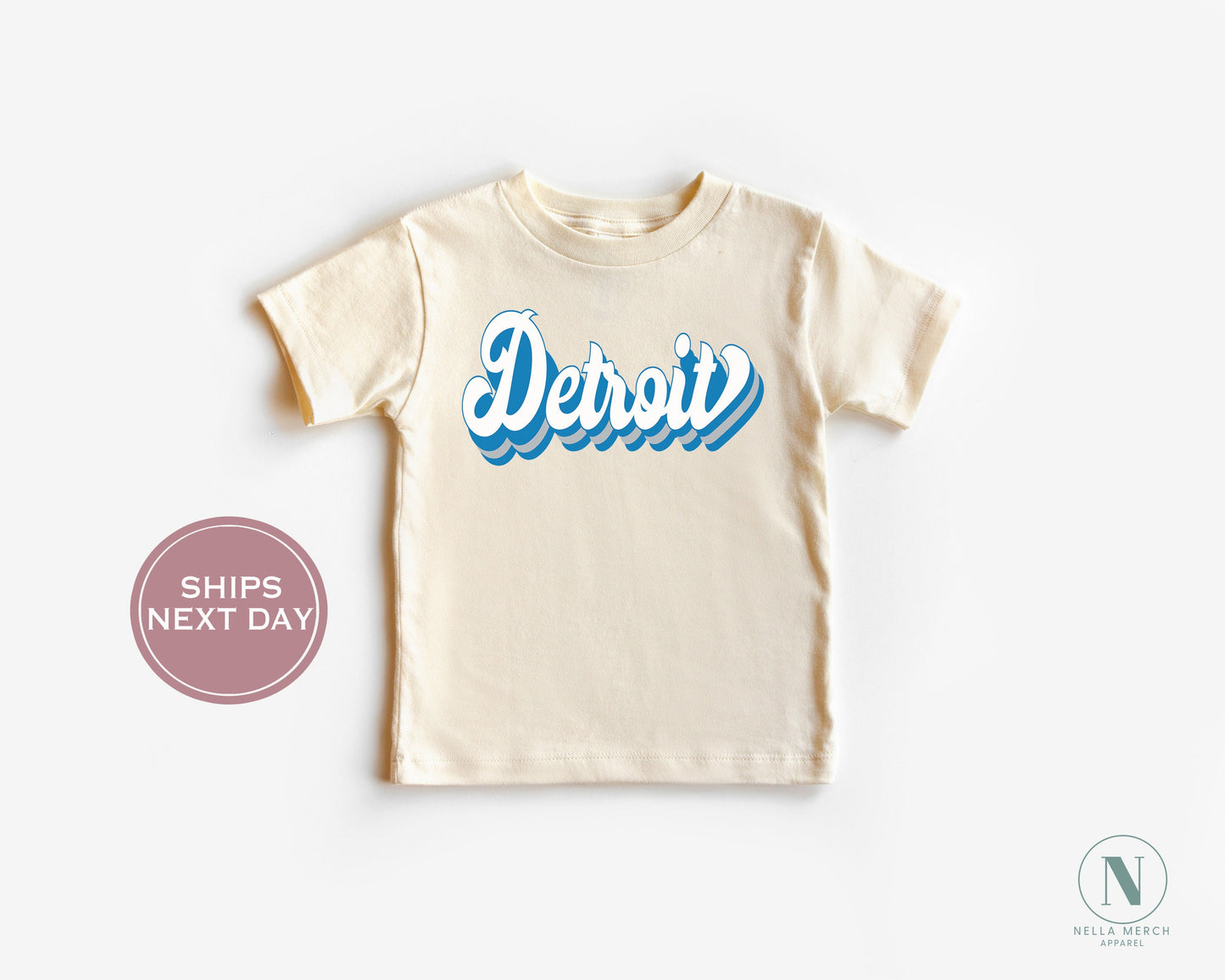 Retro Detroit Football Shirt, Vintage Detroit Football Shirt, Detroit Football Women Shirt, Detroit Michigan Football Toddler Shirt